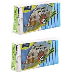 Resim 48 Adet Mandal Seti Cameon Mavi 