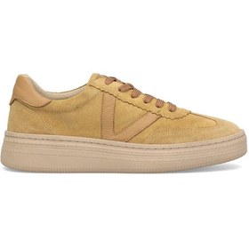 Resim Elit Damarielle Kadın Hakiki Deri Casual Ayakkabı Hardal Hardal 