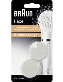 Resim Braun Face Yüz Temizleme Cihazı Yedek Fırça Başlığı 2'Li Paket Se80-B 4210201120940 