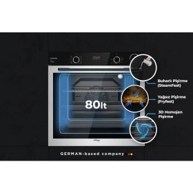 Resim Tommatech TAF6004ISP Ankastre Elektrikli Fırın 