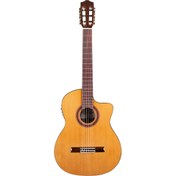Resim Cordoba C7-CE CDN Sedir Elektro Klasik Gitar (Natural) 