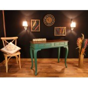 Resim Wooding 120 cm Çift Çekmeceli Masif Dresuar 