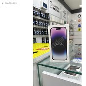 Resim Apple iPhone 14 Pro İkinci El YD | 128 GB | Mor İkinci El TERTEMİZ HATASIZ İPHONE 14 PRO 4 AY E SİM AÇIK PİL%85