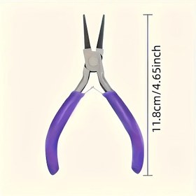 Resim Çok Fonksiyonlu Takı Yapım Pense - Paslanmaz Çelik Boncuk ve Tel Sarmalama Aracı, DIY Takı, Ayakkabı ve Saat Aksesuarları için Uygun, Pense Aracı Seti, Takı Tamiri, Çok Yönlü. 