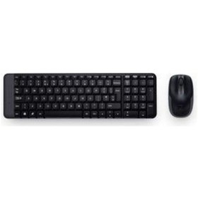 Resim Logıtech Mk220 Q Türkçe Kablosuz Standart Siyah Klavye+ Mouse-208142 