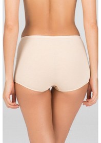 Resim Kom Basic Kadın Short Külot 2li Ten Renk Ten 