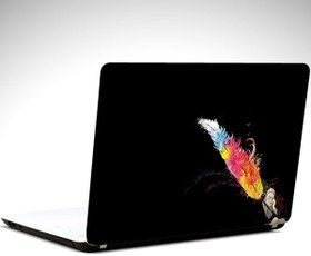 Resim Düşünen Adam Laptop Sticker 12 İnch (29X24CM) 