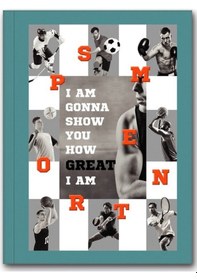 Resim Motto Mini Journal Defter Çizgili Spor 