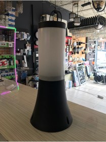 Resim Horoz Elektrik Set üstü siyah bahçe armatürü 