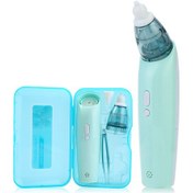 Resim Moveevo Bebekler İçin 3 Seviyeli Güvenli & Hijyenik Elektrikli Burun Aspiratörü Yeşil 