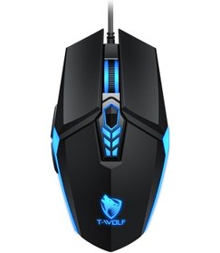 Resim Maiyame T-wolf G510 6 Düğmeli Kablolu Oyuncu Mouse 