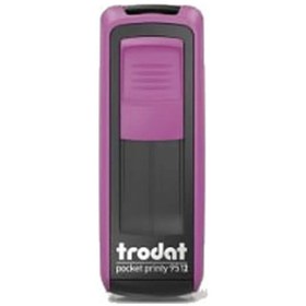 Resim Trodat 9512 P4 47 X 18 Pembe Cep Kaşesi 