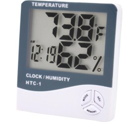 Resim Hegı LCD Ekranlı Dijital Termometre ve Nem Ölçer 