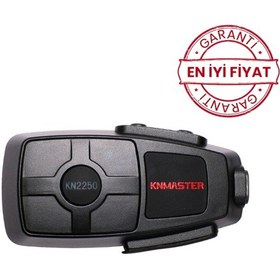Resim Knmaster Kn2200 Bluetooth İnterkom Siyah 