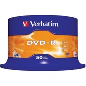 Resim Verbatim 4.7gb 16x Dvd-r (50'li) 