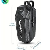 Resim Xuweiwei Bag843 Parola Kilidi 5l Elektrikli Scooter Cantasi Dayanikli Eva Su Gecirmez Anti Hirsiz Hafif Kompakt Bisiklet Cantasi Altın 