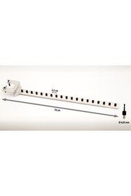 Resim Sin-sel Minifix Raf Pimi Deliği Açma Aparatı 