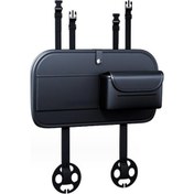 Resim Yaleker "katlanabilir Araç Kolçak Masa - Su Geçirmez Pvc Deri Koltuk Organizatörü" 