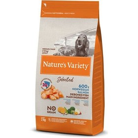 Resim Natures Variety Medium Maxi Orta ve Büyük Irk Norveç Somonu Tahılsız Köpek Maması 2 Kg 