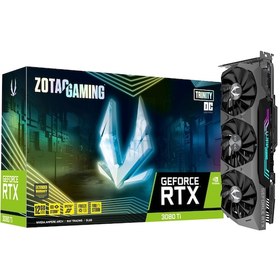 Resim Zotac NVIDIA GeForce RTX 3080 Ti Trinity OC ZT-A30810J-10P 12 GB GDDR6X 384 Bit Ekran Kartı 
