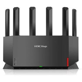 Resim H3C Magic NX54, Dual Band, Wifi 6, 5400MBPS, 4port Gigabit, 6AD Anten, Masaüstü, Router, Access Point 