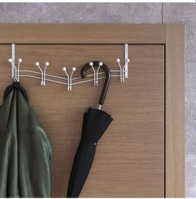 Resim Teknotel 15'li Kapı Arkası Askısı Metal Mat Beyaz Mg086 Beyaz 