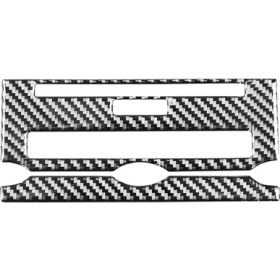 Resim Sunshinee Merkezi Kontrol CD Paneli Dekorasyon Kapak Trim Etiket Karbon Fiber 4 2010-2016 Için (Yurt Dışından) 