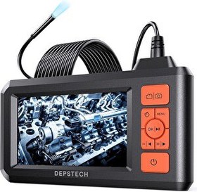 Resim Depstech Endüstriyel Endoskop 5.5mm 1080P HD Turuncu - 5m 