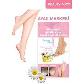 Resim Beauty Foot Papatya ve Meyve Özlü Yenileyici Ayak Maskesi 