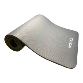 Resim Tryon Pilates Minderi Yoga Matı 183CM X 61 CM 15mm YM-150 Gri 