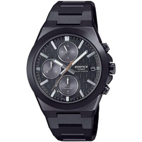 Resim Casio Efs-s650dc-1adf Güneş Enerjili Kronograf Erkek Kol Saati Siyah 
