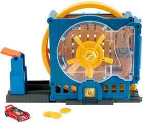 Resim Hot Wheels Tekerlekli Yarış Dünyası Oyun Seti Bankadan Kaçış Heyecanı FNB15-GBF96 