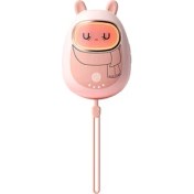 Resim Gorgeous El Isıtıcı 2000 Mah USB Şarj Edilebilir Taşınabilir Elektrikli Eller Isıtıcı Kış Isınma Açık Seyahat Yürüyüş Pembe(Yurt Dışından) 