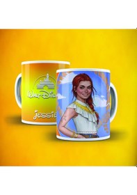 Resim Disney Jessie Baskılı Kupa Bardak Beyaz 