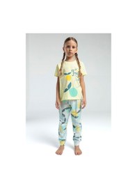 Resim Rolypoly Kız Çocuk Sarı Pijama Takımı 5274-47633 Sarı 