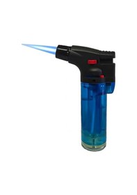 Resim Alsepeteavm Bk Jet 1975 Torch Turbo Pürmüz Çakmak Mavi Doldurulabilir Hazneli 