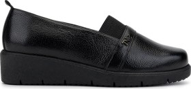 Resim Tamer Tanca Kadın Hakiki Deri Siyah Floter Casual Ayakkabı 1095 Sz504 Bn Ayk Sk25-26 Sıyah Fltr Siyah 