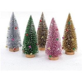 Resim Homyl Masa Üstü Yapay Yılbaşı Ağacı Gümüş-15cm 