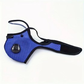 Resim Oldfriend Mavi Erkek Ve Kadın İçin Rüzgar Geçirmez Tam Yüz Motorcu Maskesi 