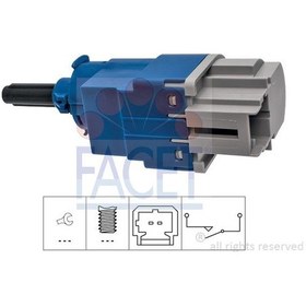 Resim Facet 7.1291 Debrıyaj Pedal Kontaktoru Clıo Iv Lodgy Logan Trafıc Iıı 