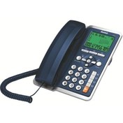 Resim Multitek MC 130 Masaüstü Telefon Mavi 