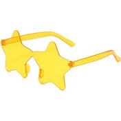 Resim Klassnum Pentagram Yıldız Şekilli Disko Gözlük - Cosplay Ve Moda Aksesuarımaviother51 Beyaz 