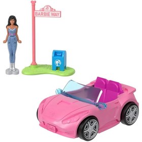 Resim Barbie Mini Barbieland Convertible HYF38-HYF42 
