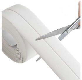 Resim 3.2m Banyo Küvet Mutfak Lavabo Su Sızdırmaz Bant Su Geçirmez Kenar Bandı Sızdırmazlık Tamir Beyaz 