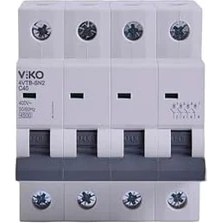 Resim 4VTB-4C40 Otomatik Sigorta 4,5ka C Tipi 4 Kutup 40A 