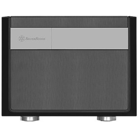 Resim Silverstone Sg11b Tam Boy Ekran Kartı Takılabilen, Matx Anakart D 