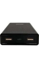 Resim Pineng PN-555 Powerbank 20000 mAh Kapasite ve 2 USB Çıkışı ile Güçlü Performans Siyah 
