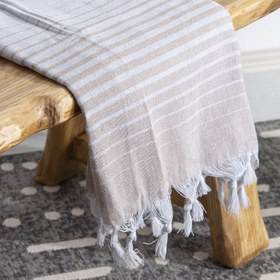 Resim Alagra Pamuklu Peştamal 100x170 cm Bej 