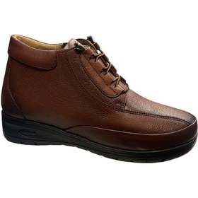 Resim Muya Kristal Dr.220 Tam Ortopedik Hakiki Deri Kadın Bot - Kristal - Dr.220 - Taba - 3 
