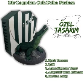 Resim Bursaspor Timsah Figürlü Duvar Lambası 